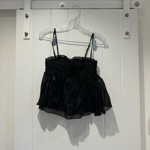Free People Black Camisole